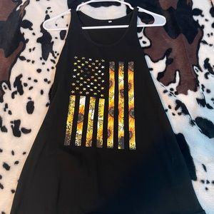 SHEIN sunflower tank top.